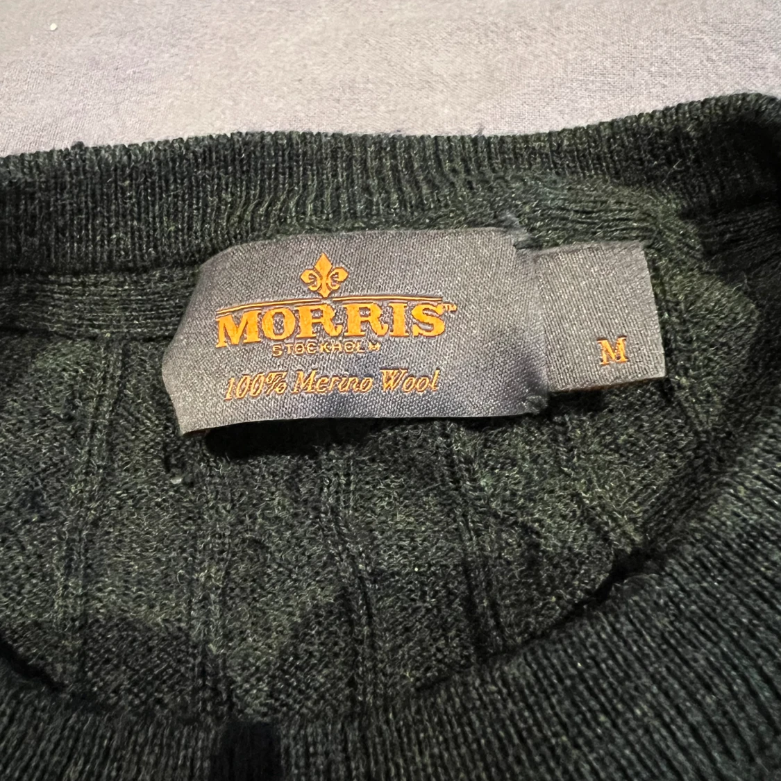 Morris stickadtröja - 90