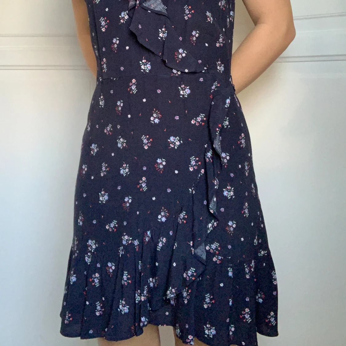 Blommönstrad klänning - Mango - 90