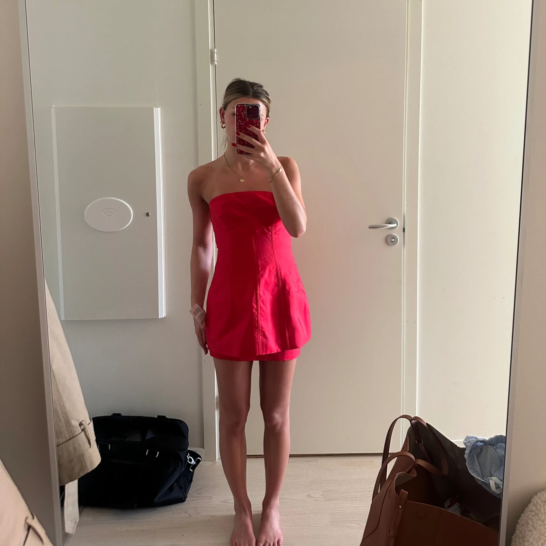Bandeau klänning  - 91