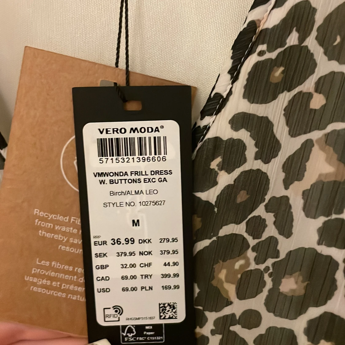 Leopard klänning Vero Moda - 3