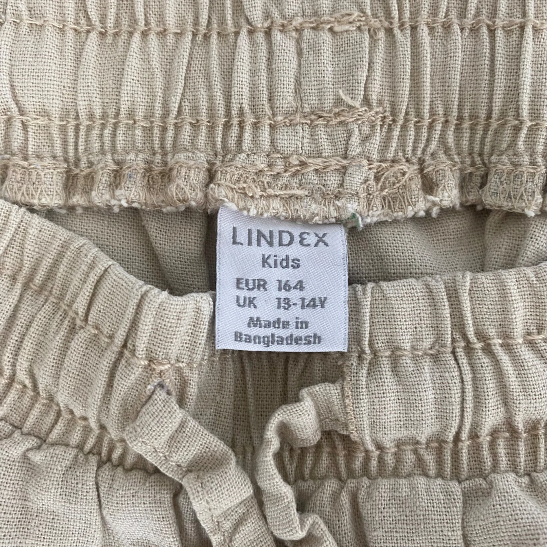 Lågmidjade linnebyxor  - 90