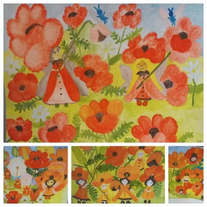 Tavlor  - Säljer akvarell målningar målade av mig själv 