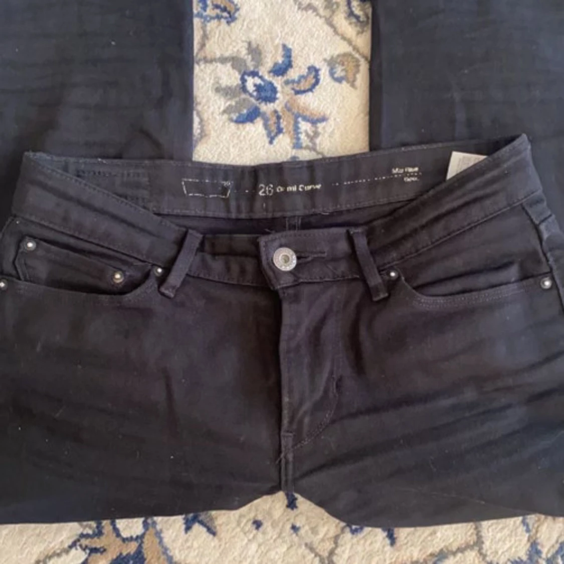 Levi långmidjade bootcut jeans - 90