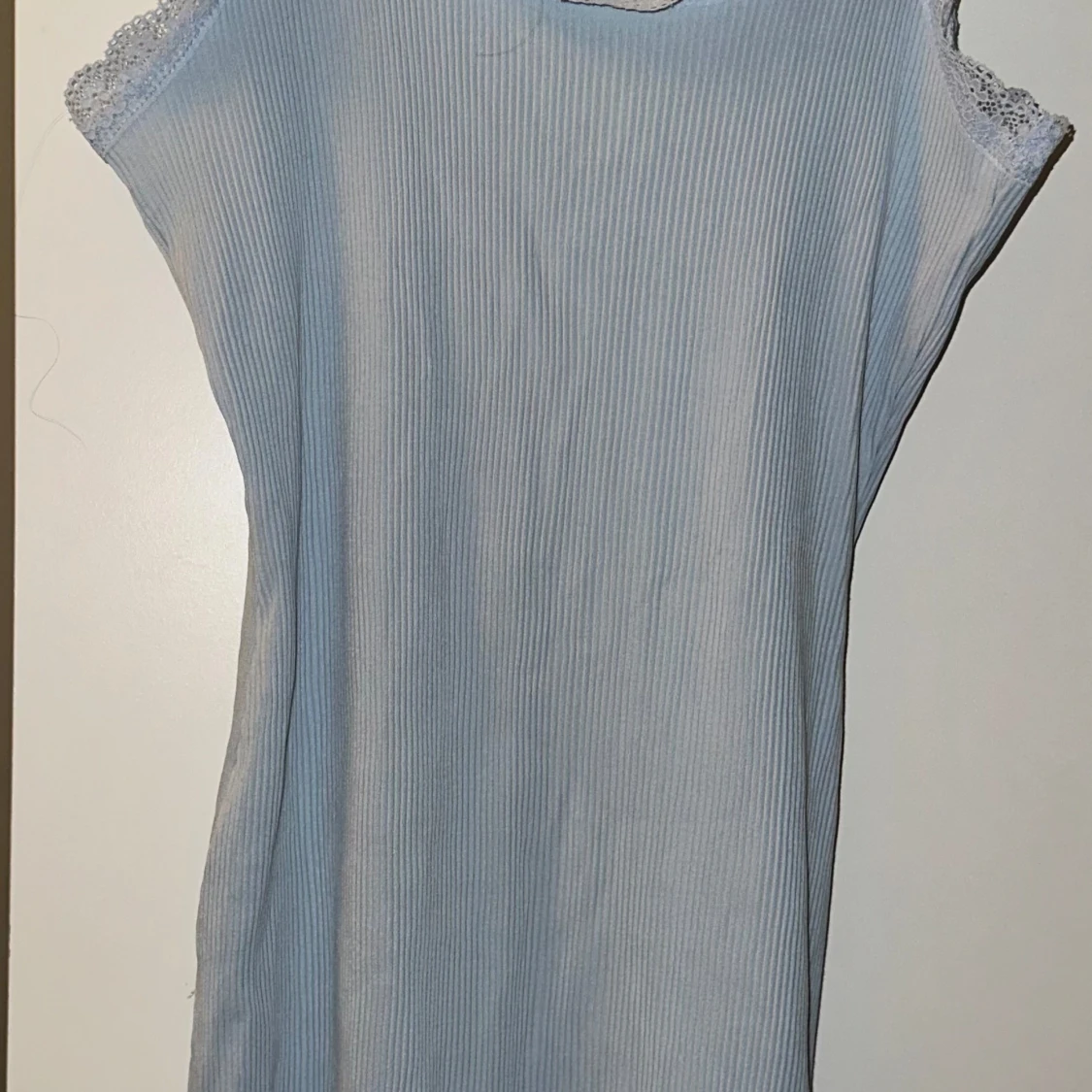 Kort blå klänning  - 90