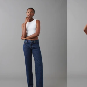 Jeans ”low straight petite” GinaTricot - Helt nya jeans i modellen ”Low straight petite” från Gina Tricot. Jenssen är i storlek 32 med prislappen kvar! Säljer pga att de är för små. Nypris 499kr, säljer för 250kr   Hör av er om ni är intresserade! 