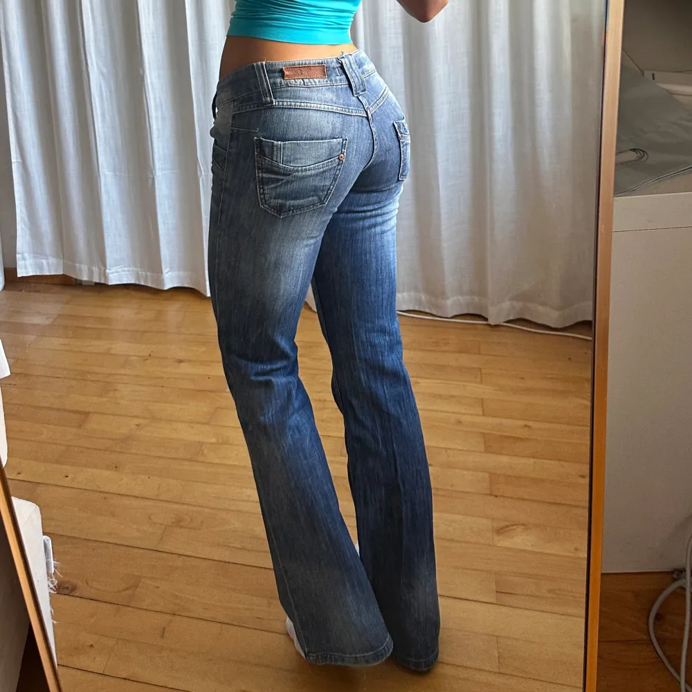 Vintage från Redstar💓midja 37 innerben 80 jae 165. Jeans & Byxor.