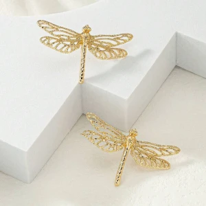 Trollsländ örhängen  - Söta örhängen! Aldrig använda💓