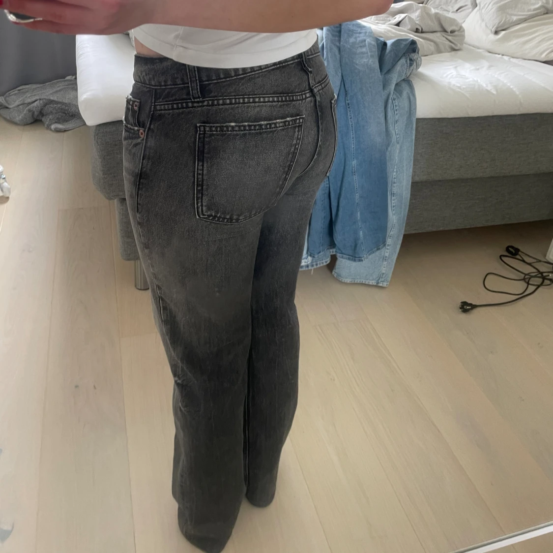 Lågmidjade jeans - 90