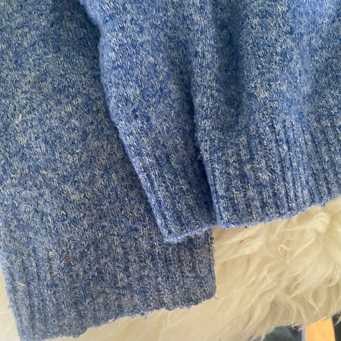 Blå stickad tröja från Vero Moda - 91