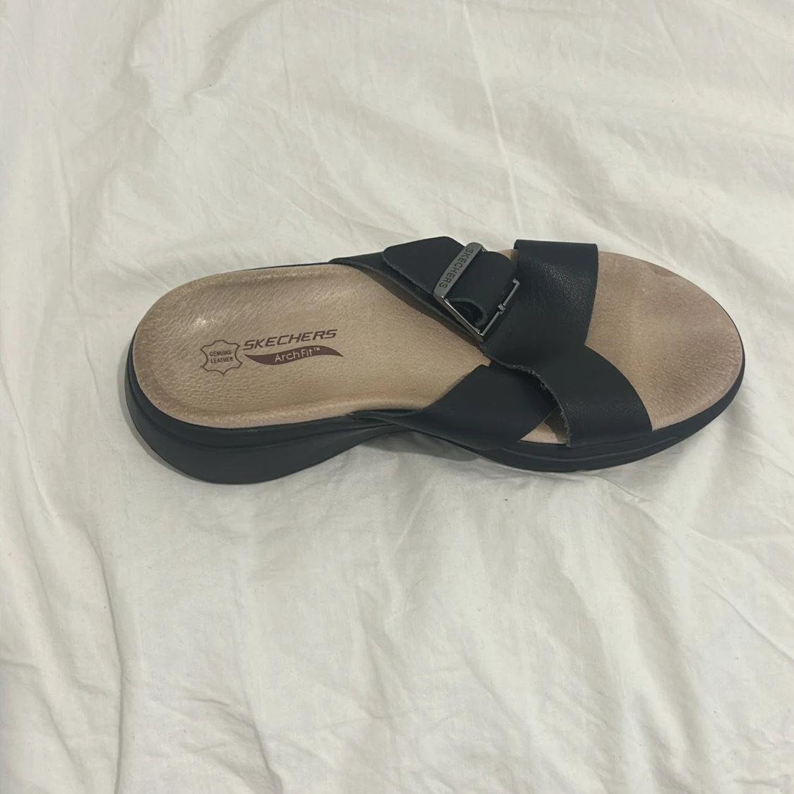 Skechers Go walk arch fit BBK svart, sandaler - 90