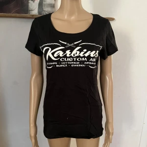 Karbins Kustom T-shirt pinstripe rockabilly hotrod - Typ oanvänd 