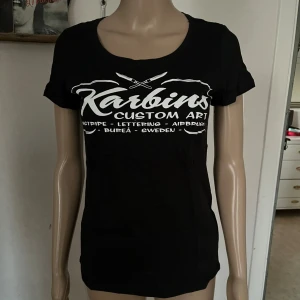 Karbins Kustom T-shirt pinstripe rockabilly raggare hotrod - Typ oanvänd
