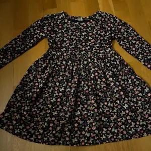 Girl dress with butterfly pattern