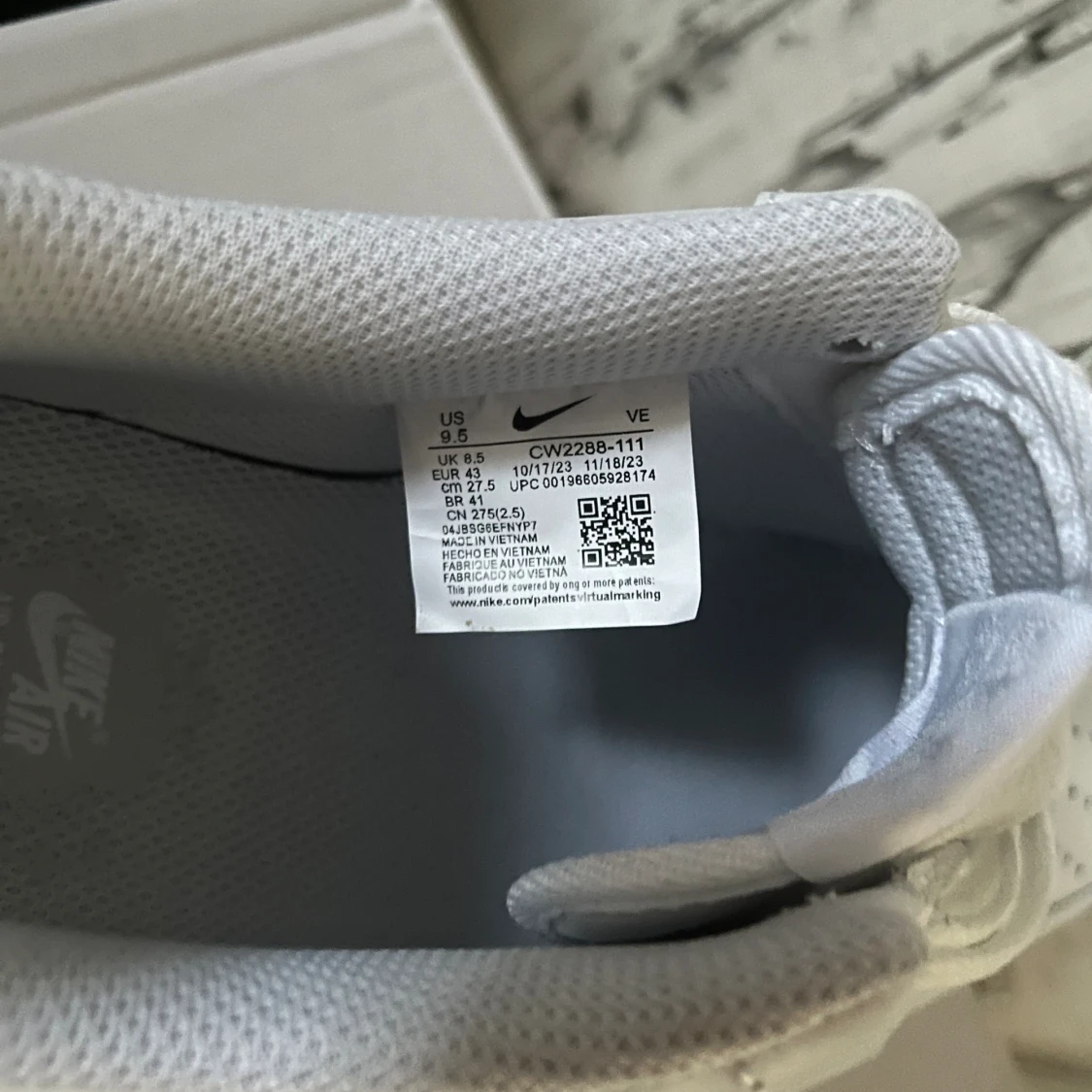 Air Force 1 - vit - 91