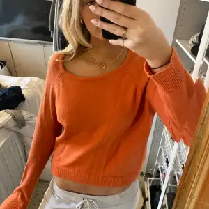 Orange ull tröja