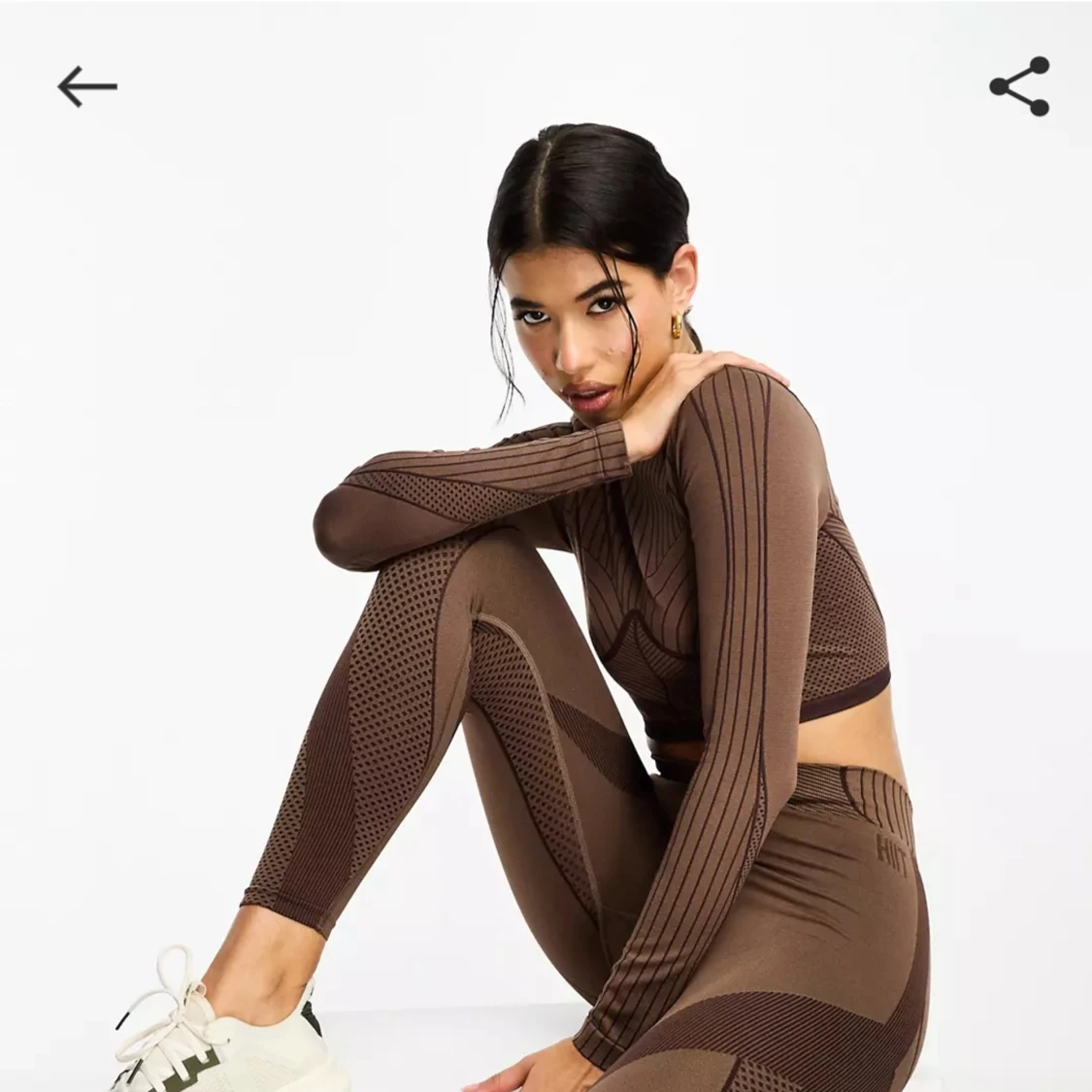 Långärmad träningstopp - del av set - 91