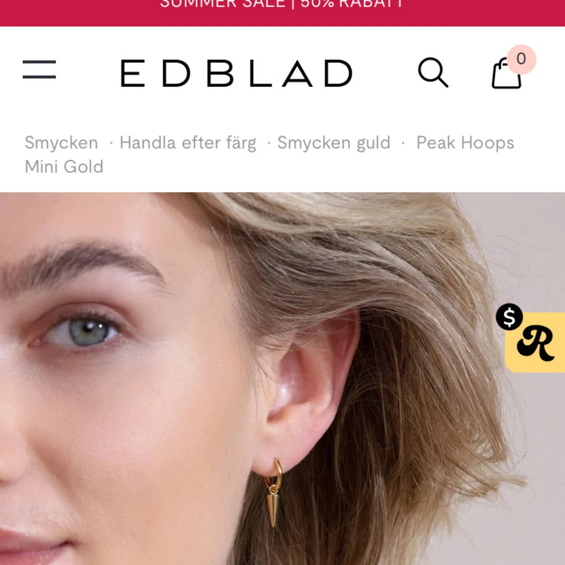 Edblad peak mini hoops - 90