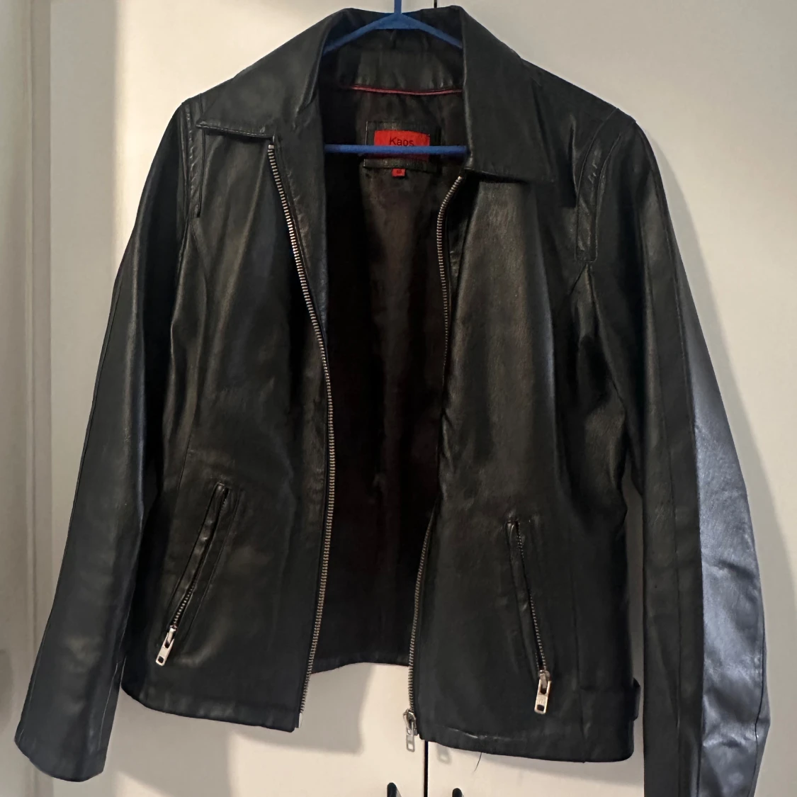 Läderjacka  - 90