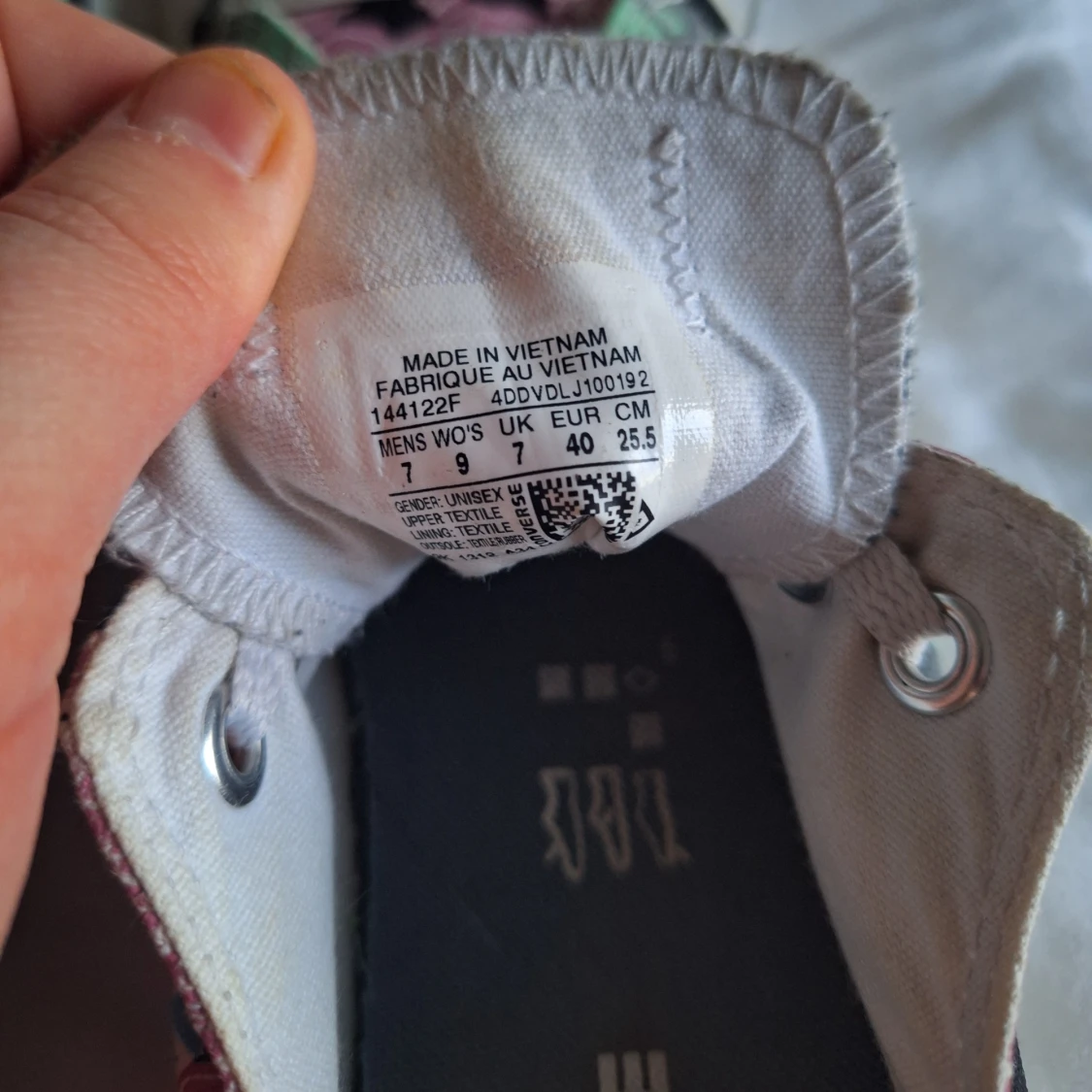 Mönstrade Converse storlek 40  - 91