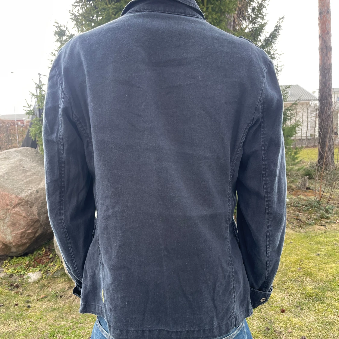 Vintage Armani Jeans linne field jacket - 91