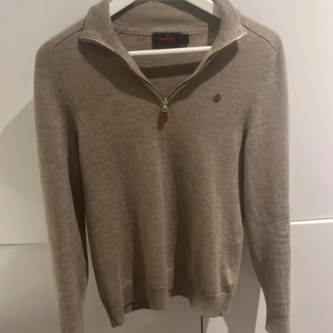 Morris half zip beige - 90