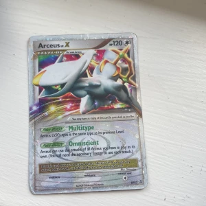 Pokémon kort - Hej jag säljer nu mitt arceus lv x pris kan diskuteras 