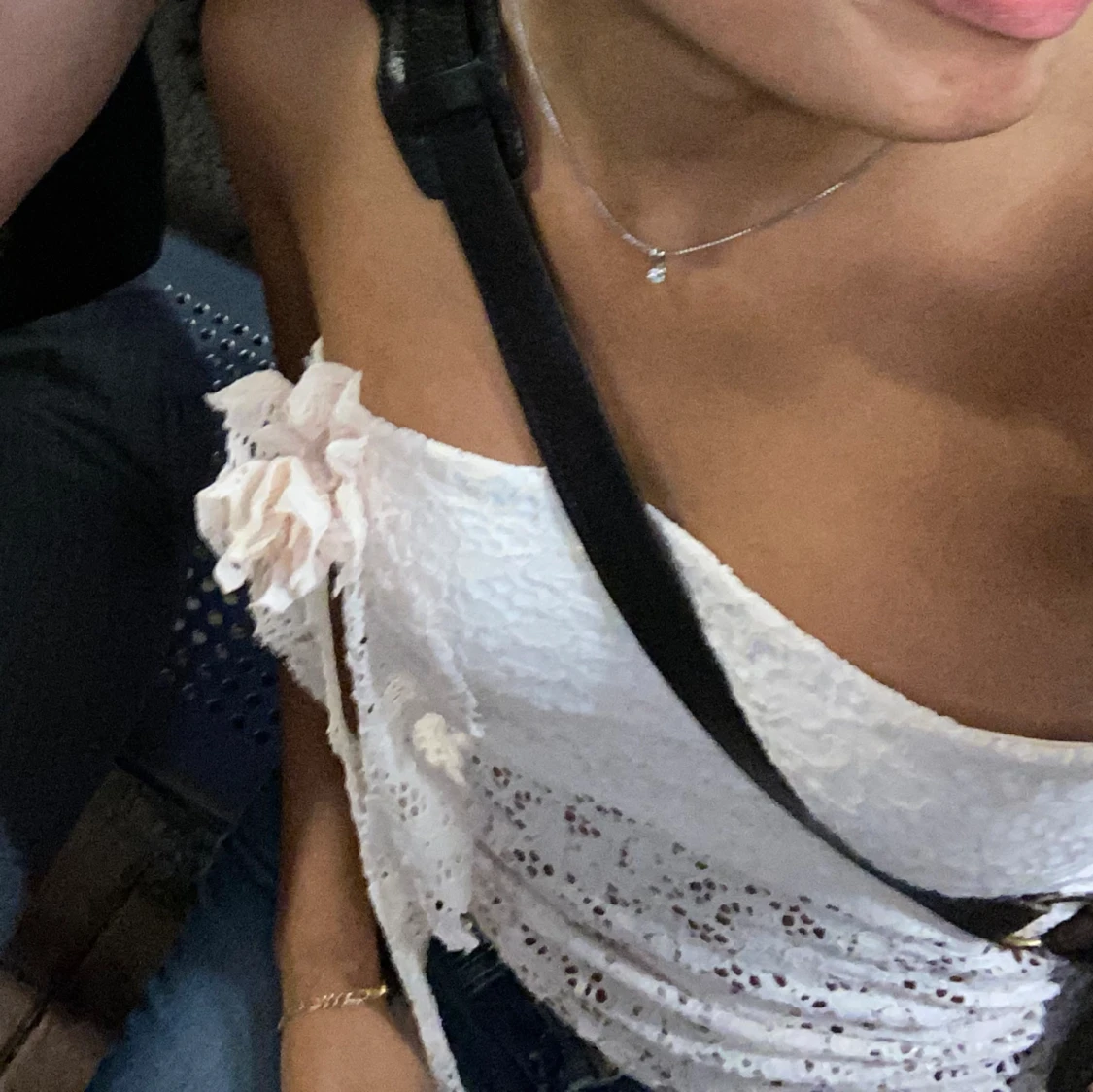 Spets bandeau topp - 90