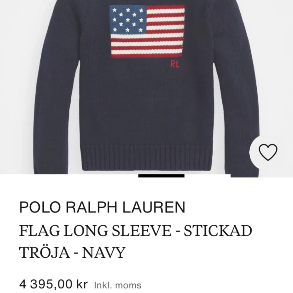 Lyxig Ralph Lauren sweatshirt. Fantastiskt skick 9/10 till grymt pris! Storlek XL(18-20) barn storlek, vanlig storlek passar både (S-M). Skriv för minsta lilla fundering. Mvh Elliot. Stickat.