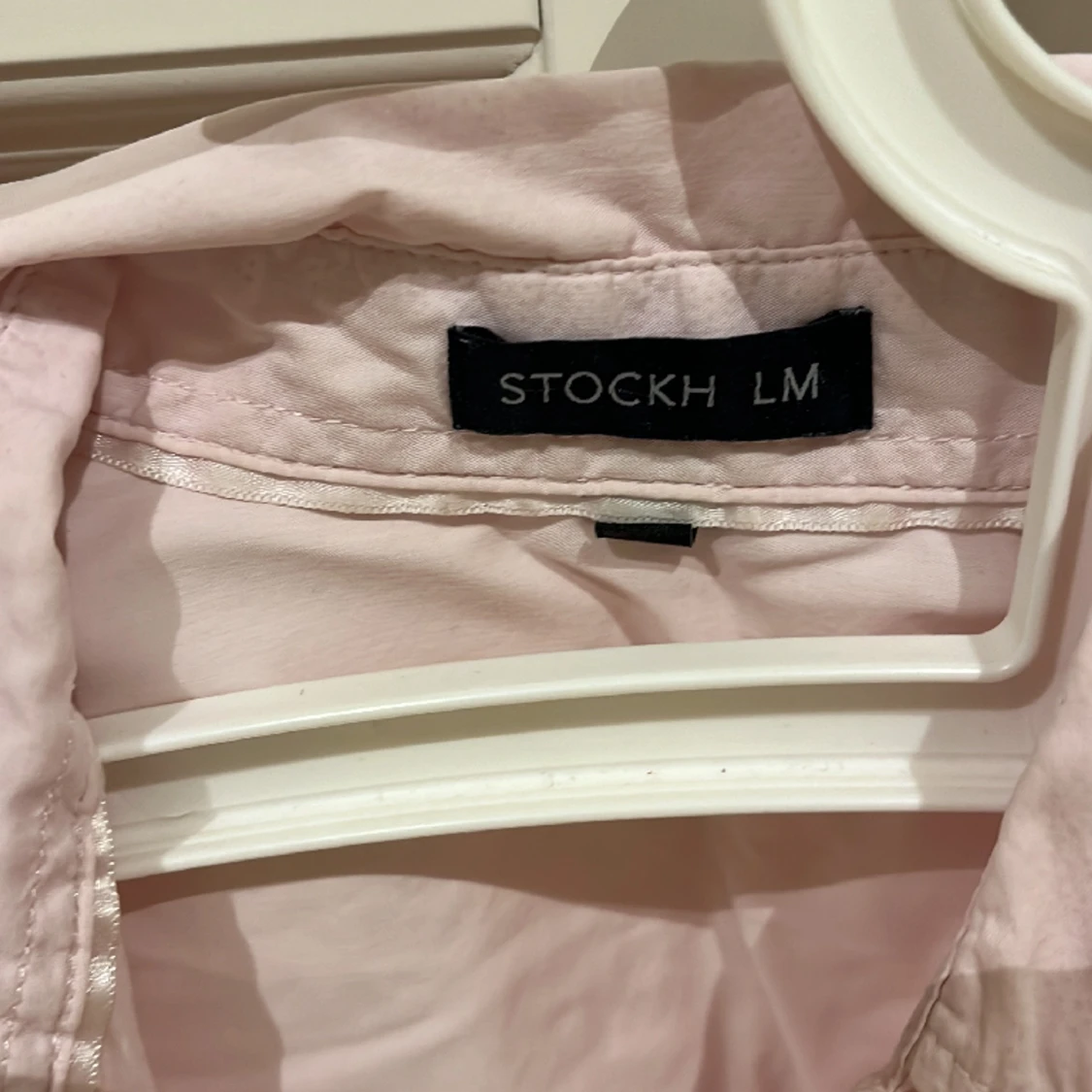 Fin rosa skjort-blus - 90