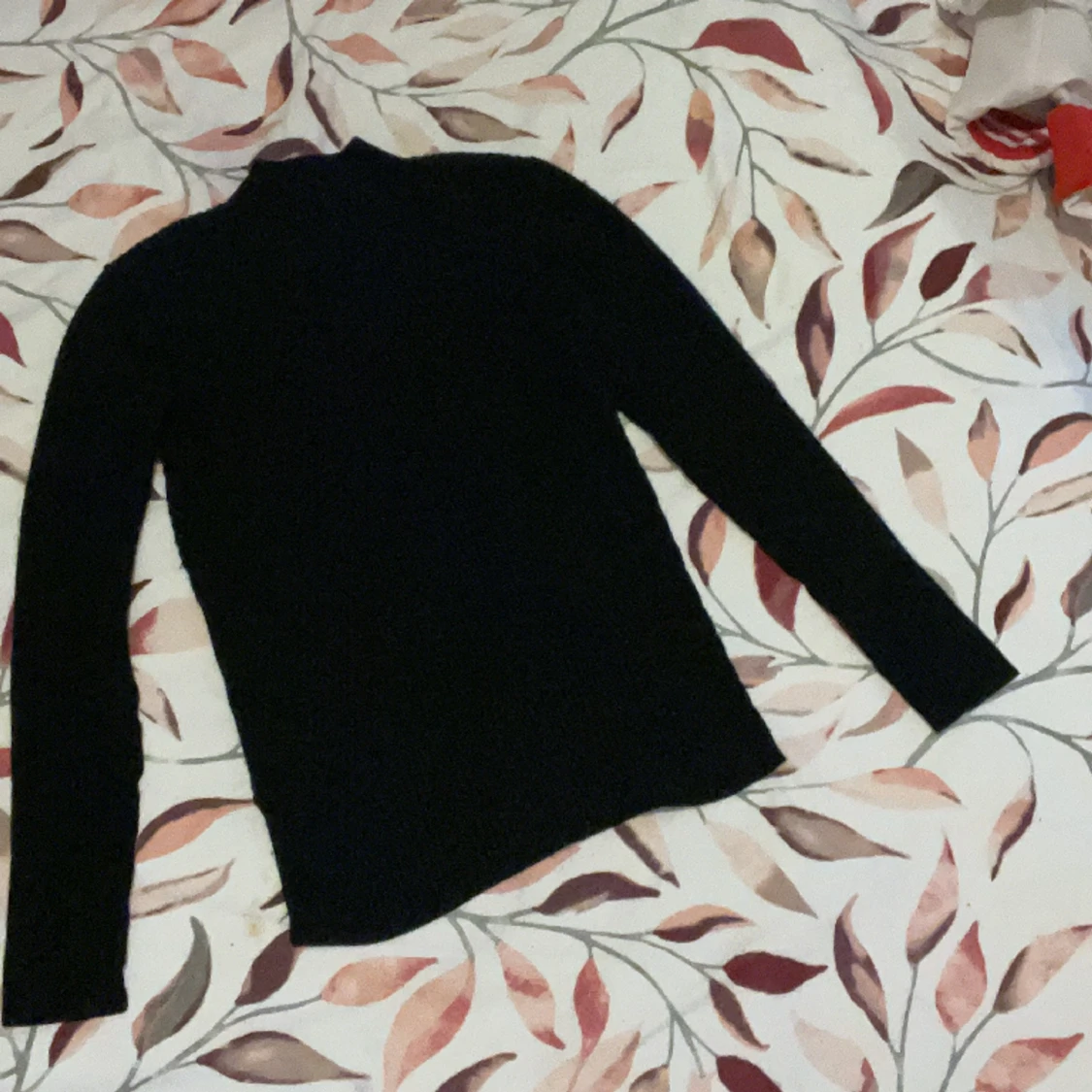 Svart långarm tröja