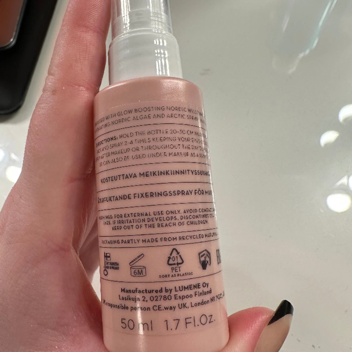 Lumene setting spray  - 90