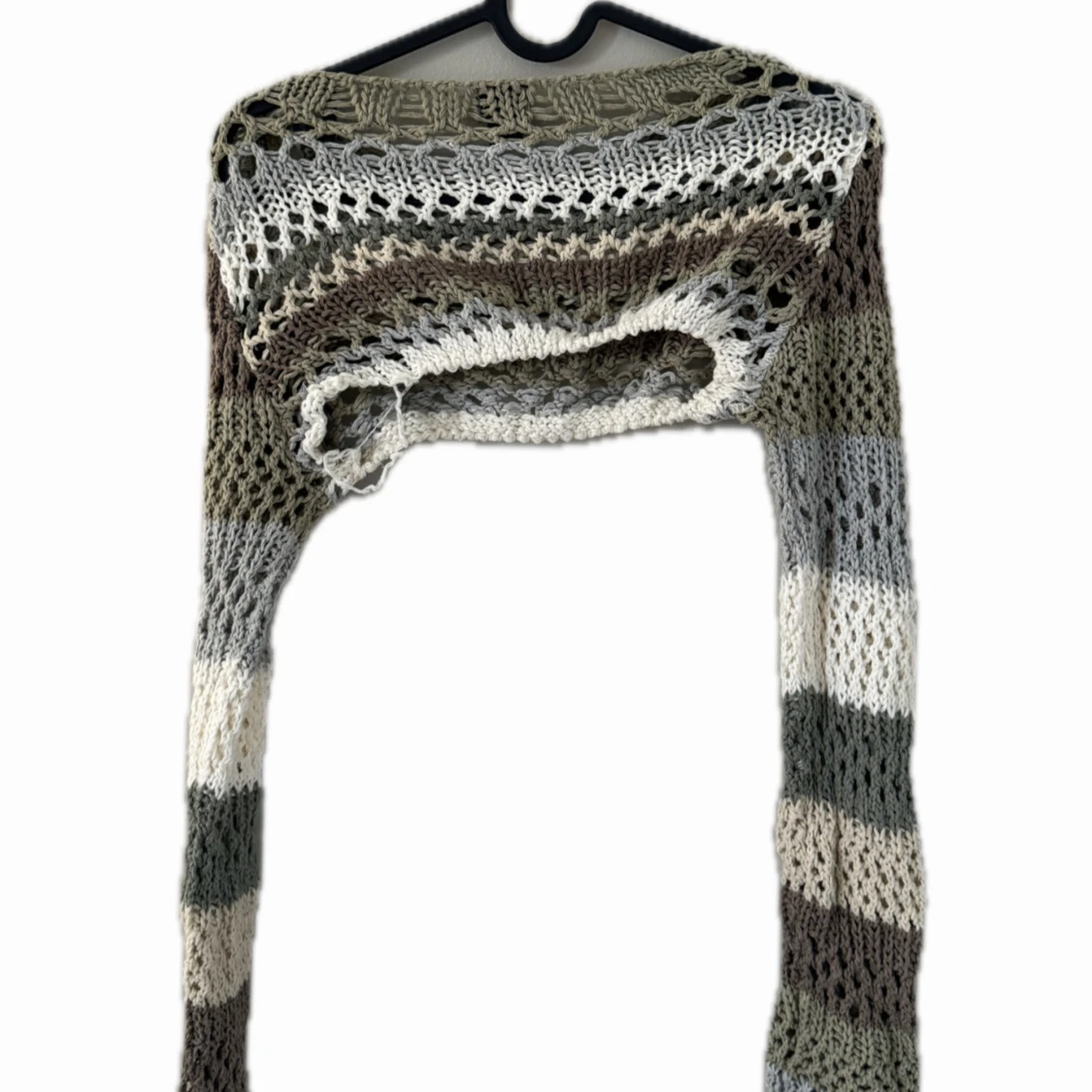 Virkad/stickad bolero   - 92