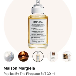 Replika by the fireplace  - Säljs pga jag beställt fel  Nypris 800.  Mitt pris 499 30 ml