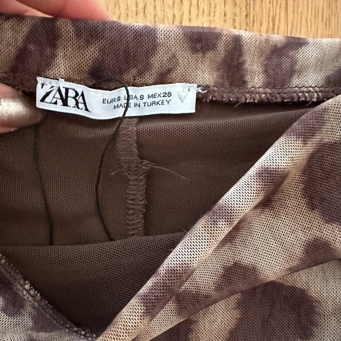 Kjol med leopard mönster  - 91