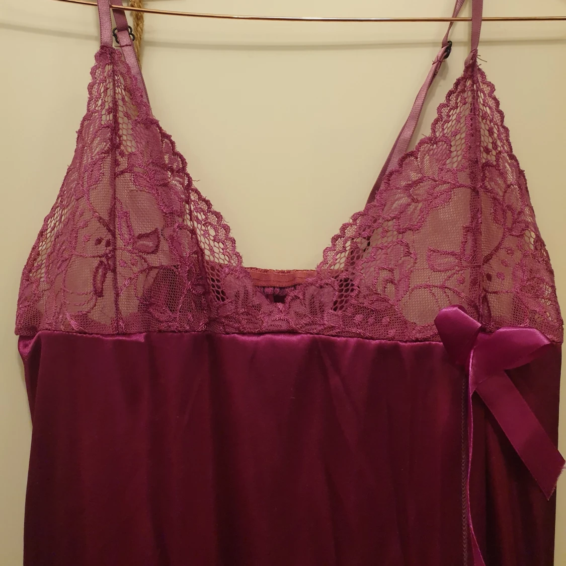 Nattline i siden rosa - 91