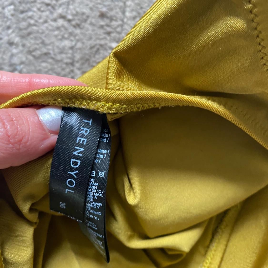 Bikini Zalando senapsgul strl 36 - 90