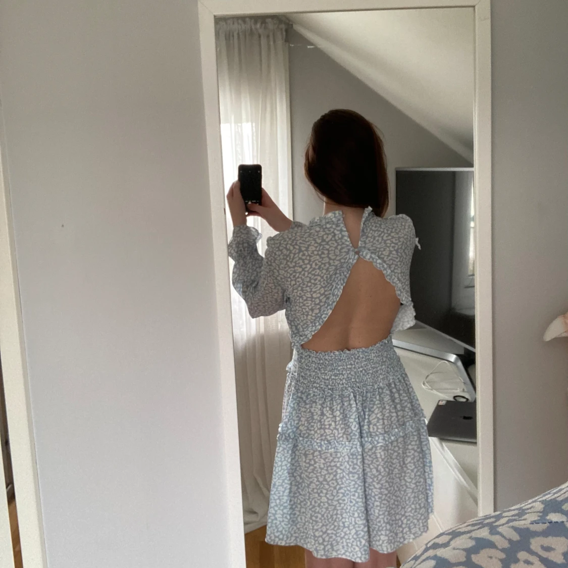 Leopardmönstrad klänning - 90