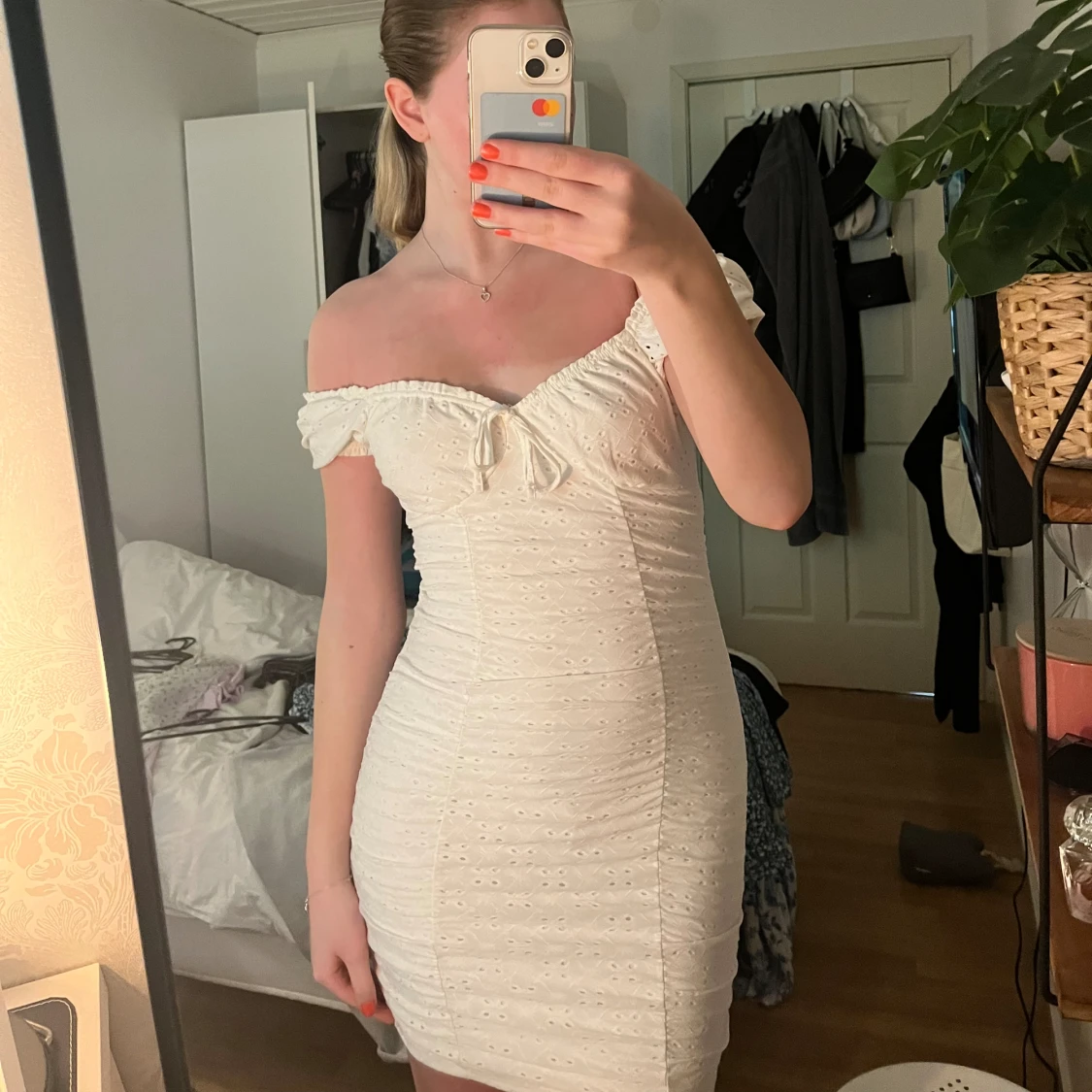 Vit klänning - 90