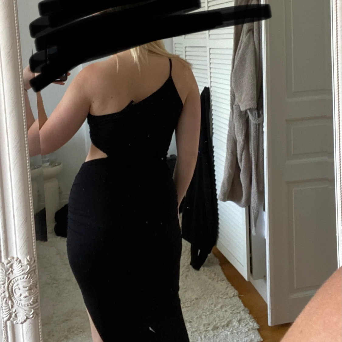 Svart långklänning - 93