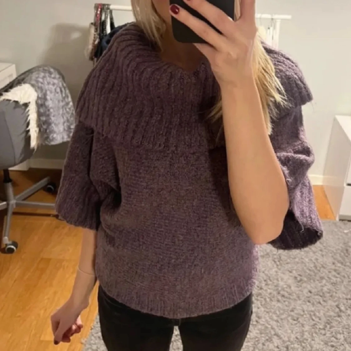 Stickad tröja - 90