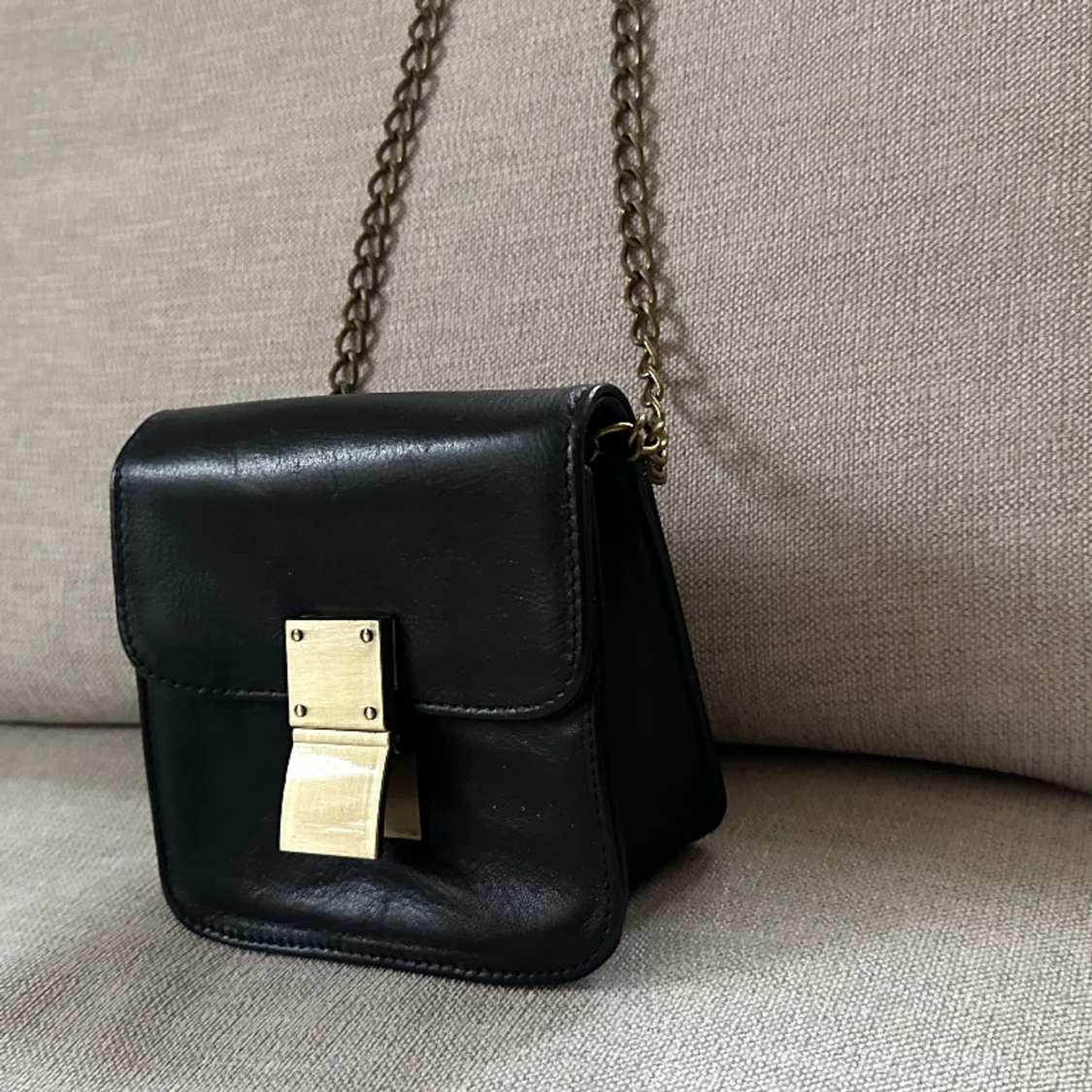 Liten skinnväska - Made in italy