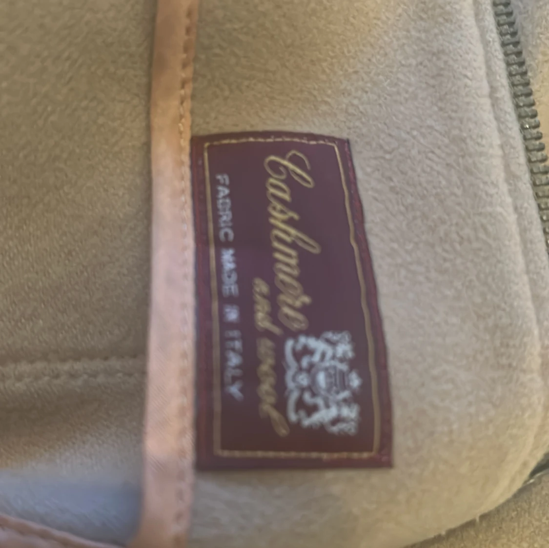 Vårjacka SAND i cashmere&wool - 91