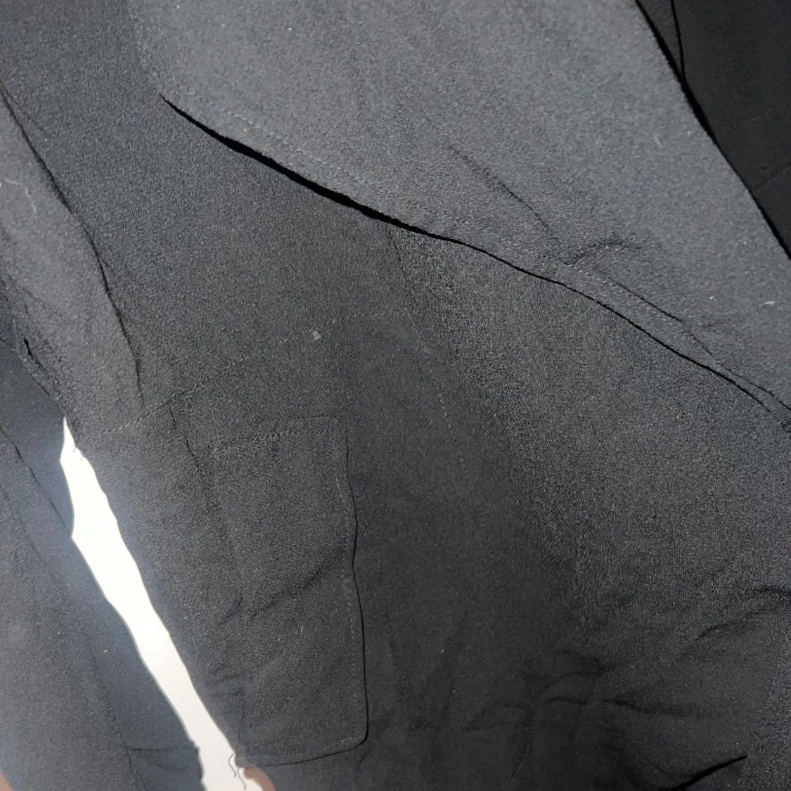 Tunn kappa Svart S  - 91