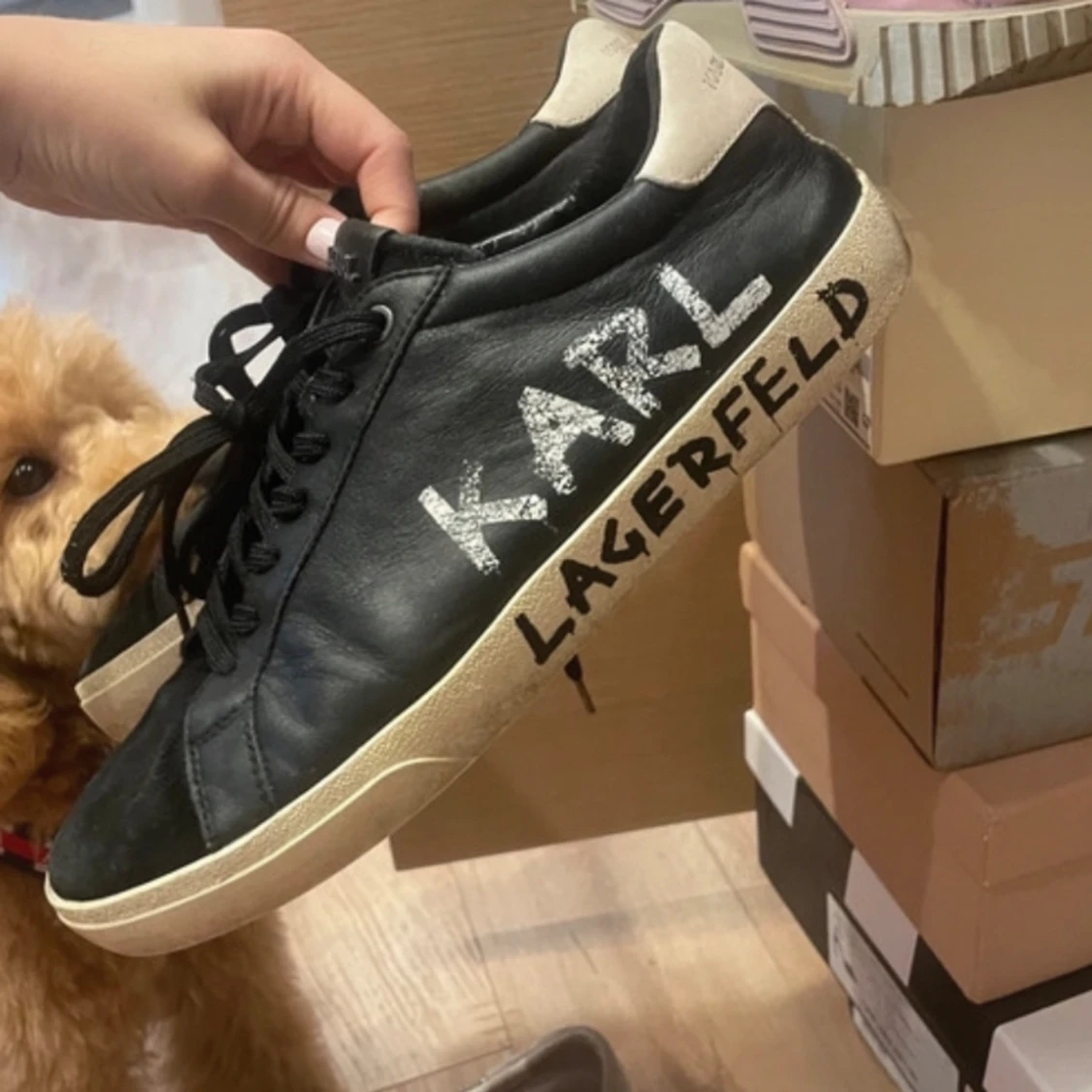 Karl Lagerfeldt skor