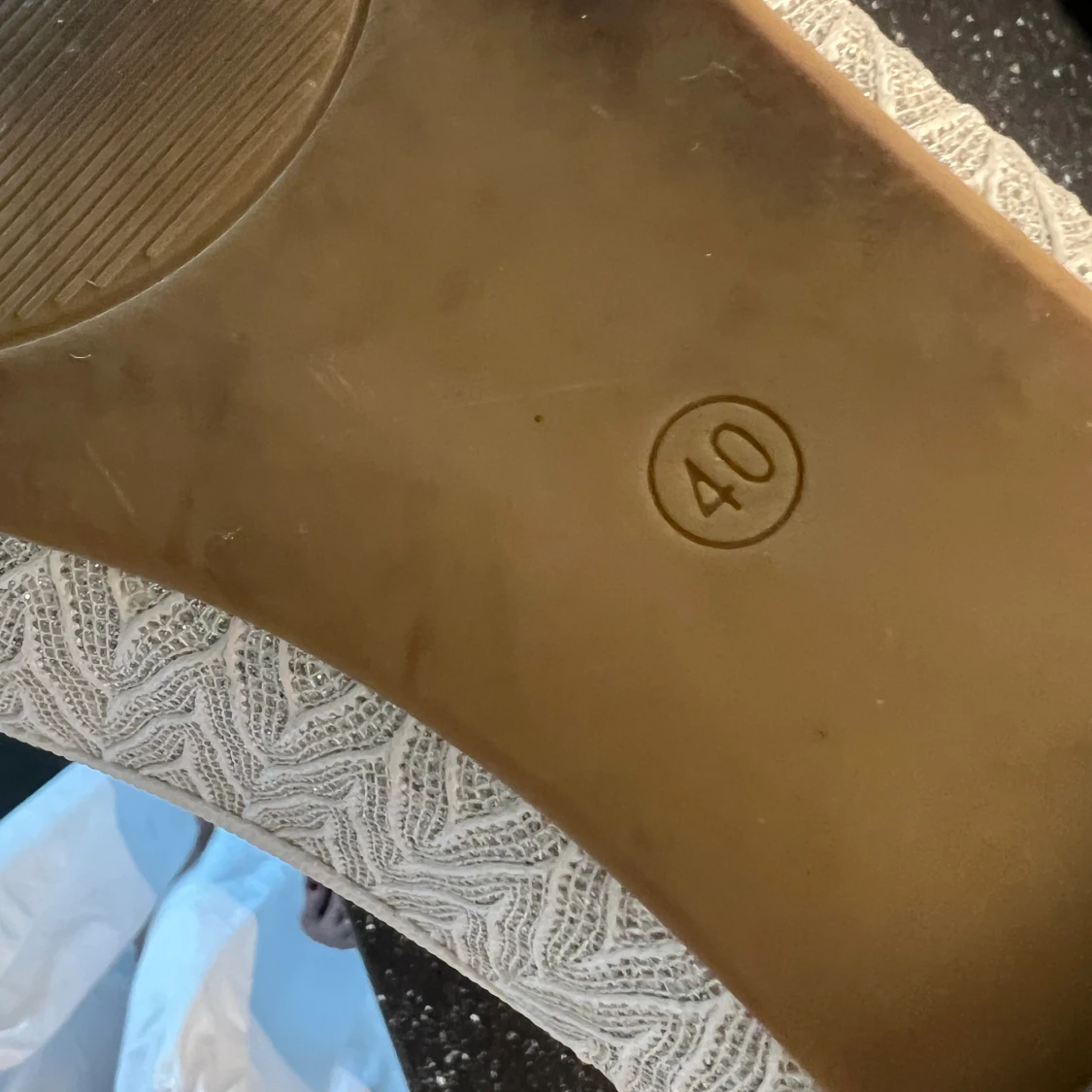 Vita ballerinaskor  - 93