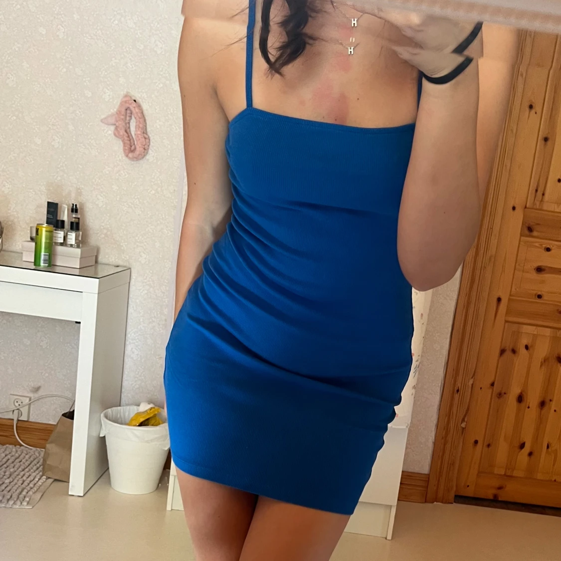 Blå klänning  - 4