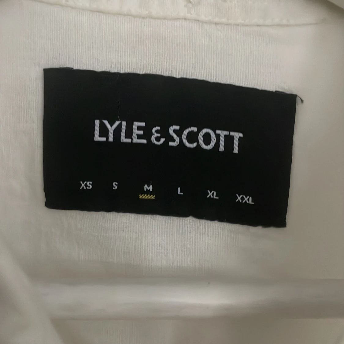 Lyle scott vitt skjorta  - 90