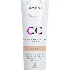 Lumenes cc cream nästan hela kvar använd ca 1-3 gånger i färgen fair 