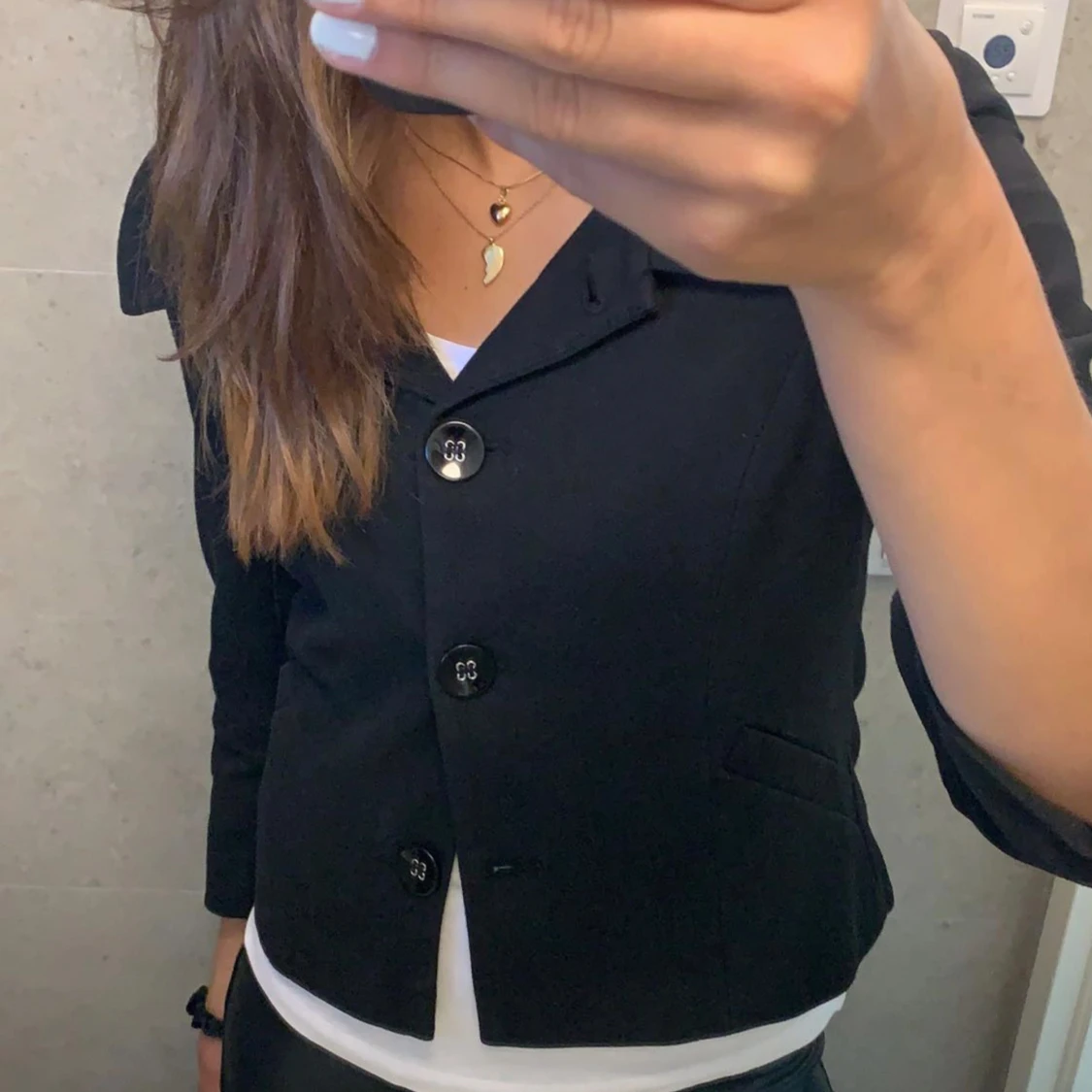 Trekvartsärmad jacka