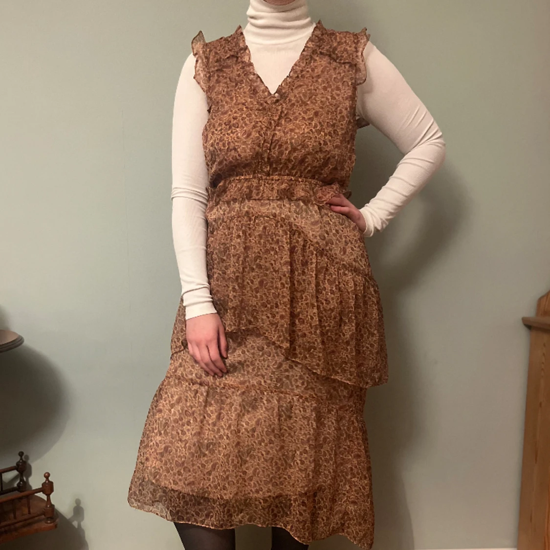 Somrig och vintage klänning